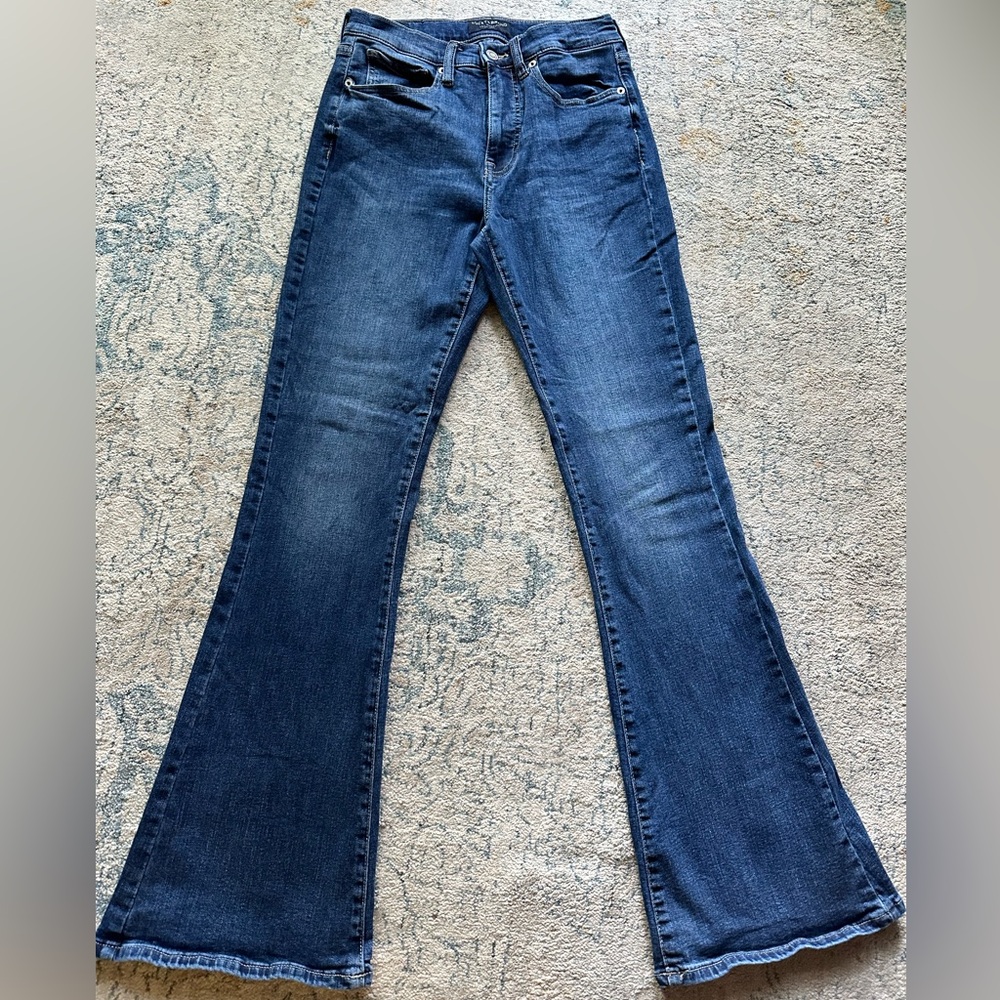Lucky Brand High-Rise Flare Stevie Size 4